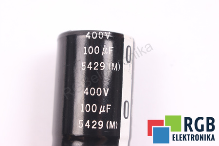 CONDENSADOR 100UF 400VDC 5429(M) MATSUSHITA
