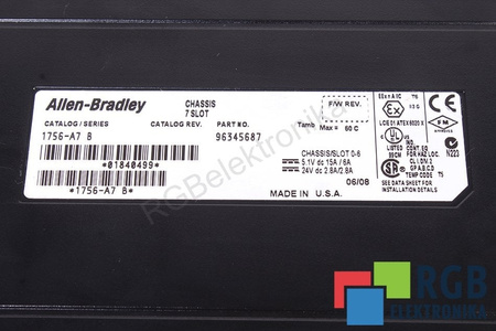 1756-A7 ALLEN BRADLEY 7 SLOT REJILLA