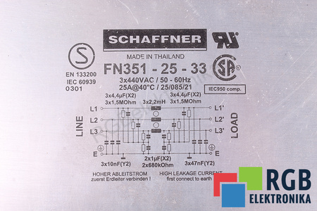 FN351-25-33 SCHAFFNER