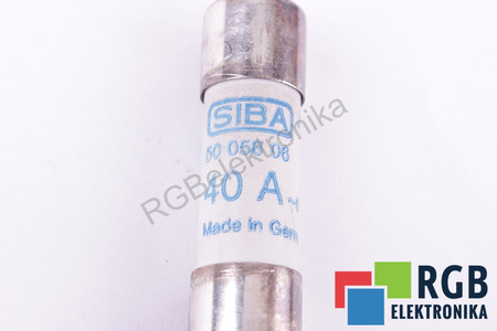 FUSIBLE 5005806 SIBA ULTRA RAPID 40A, 600VAC
