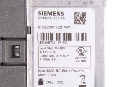 6SL3210-1KE21-7AF1 SIEMENS SINAMICS G120C