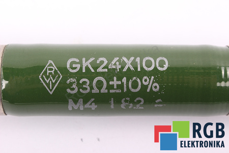 RESISTENCIA GK24X100 RWI 33R 33OHM