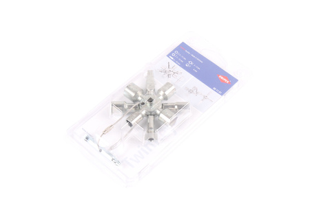 LLAVES MULTIFUNCIÓN PARA ARMARIOS DE CONTROL PARA TODOS LOS CUADROS ELÉCTRICOS ESTÁNDAR Y SISTEMAS DE CIERRE 001101 KNIPEX 00 11 01 92X85X23MM