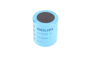 CONDENSADOR 330UF 400V PHILIPS M HP 9439 330UF, 400V, 40MM, 50MM