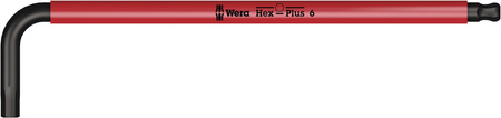 05022210001 WERA 950/9 HEX-PLUS MULTICOLOUR HF 1 JUEGO DE LLAVES ACODADAS MÉTRICAS, BLACKLASER, CON FUNCIÓN DE RETENCIÓN, 9 PIEZAS