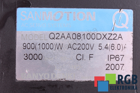 Q2AA08100DXZ2A SANYO DENKI ESTATOR