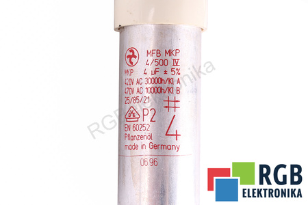 CONDENSADOR MFBMKP4/500 HITACHI 4UF, 420/470V