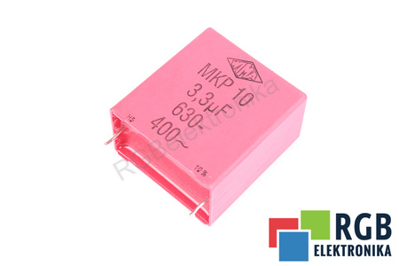 CONDENSADOR MKP10 WIMA 3.3UF, 630/400V