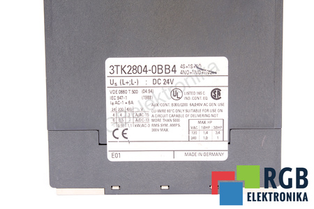 3TK2804-0BB4 SIEMENS RELEVO DE SEGURIDAD