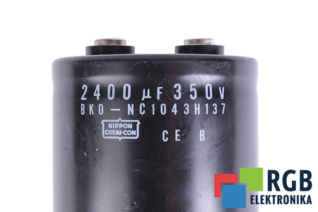 CONDENSADOR BK0-NC1043H137 NIPPON 2400UF, 350V