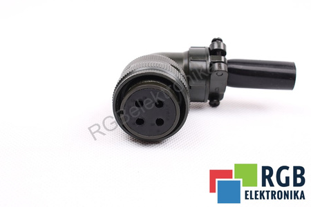 A06B-6079-K815#E RP EUMAX PARA AIS, AIF FANUC 4 PIN ENCHUFE HEMBRA ACODADO