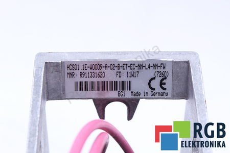 HCS01.1E-W0009-A-02-B-ET-EC-NN-L4-NN-FW BOSCH REXROTH R911331620