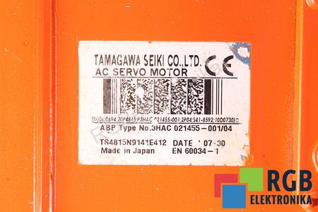 3HAC021455-001/04 TAMAGAWA TS4815N9141E412