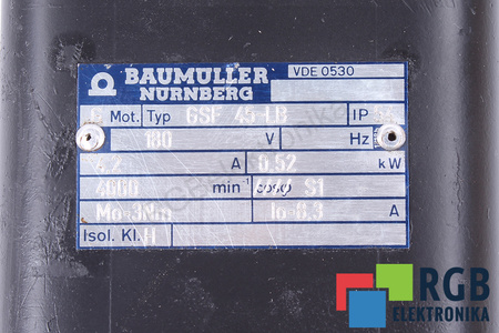 GSF45-LB BAUMÜLLER 0.52KW