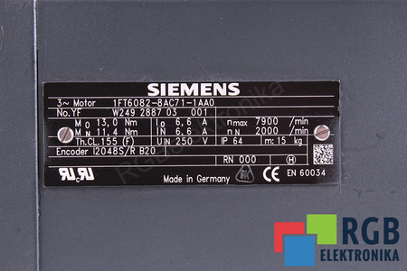 1FT6082-8AC71-1AA0 SIEMENS
