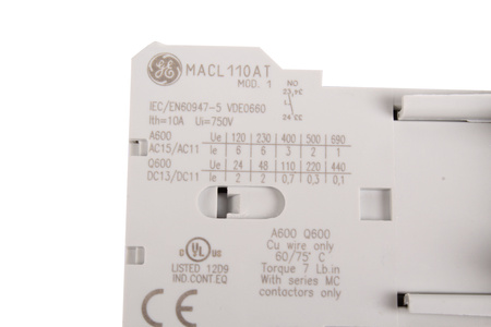 MACL110AT GENERAL ELECTRIC 10A 750V