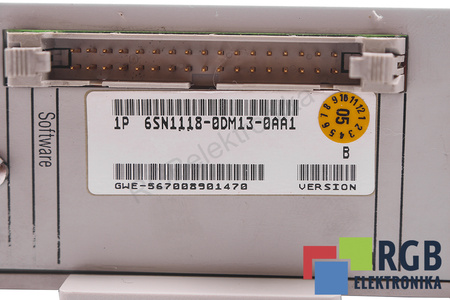6SN1118-0DM13-0AA1 SIEMENS VERSION B SIMODRIVE 611