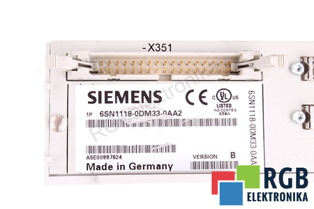 6SN1118-0DM33-0AA2 SIEMENS VERSION B SIMODRIVE 611