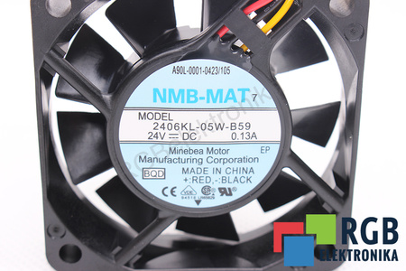 A90L-0001-0423#105 FANUC 60X60X15MM, 24V, 0.13A VENTILADOR