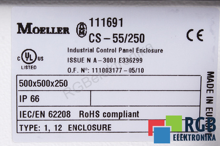 CS-55/250 EATON IDT IP66 CAJA