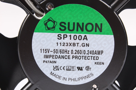 SP100A1123XBT.GN SUNON 120X120X38MM, 115V VENTILADOR