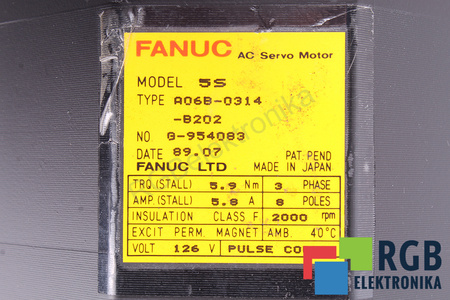 A06B-0314-B202 FANUC 5S