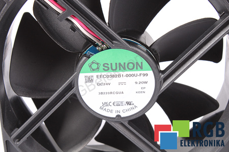 EEC0382B1-000U-F99 SUNON 120X120X38MM, 24V VENTILADOR