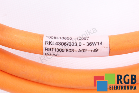 RKL4306/003.0 BOSCH REXROTH R911305803 3M CABLE