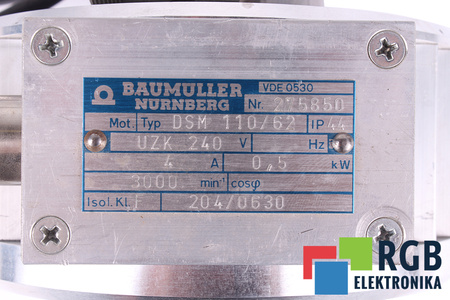 DSM110/62 BAUMÜLLER 0.5KW
