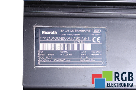 2AD100D-B05OA2-AS03-A2N1 REXROTH ESTATOR