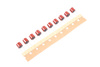 FUSIBLE DE ACCIÓN RETARDADA 37211000001 LITTELFUSE 250V, 1A, THT, 10PCS