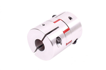 YH10-65-24-24-90 D=65MM D1/D2=24/24MM L=90MM ALUMINIUM ACOPLAMIENTO DE MORDAZA FLEXIBLE