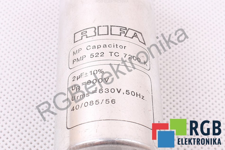 CONDENSADOR PMP522TC7200K RIFA 2UF, UR=900V, URMS=630V