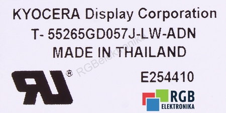 T-55265GD057J-L-W-AND KYOCERA MATRIZ LCD