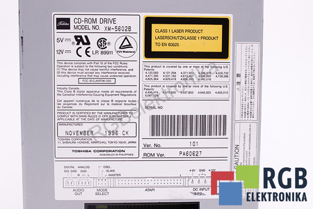 XM-5602B TOSHIBA CD-ROM