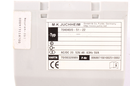 704040/0-51-22 JUMO MTRON4040