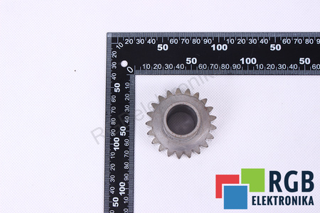 POLEA DENTADA 60X49MM CORREA 25MM EJE 24MM Z=21