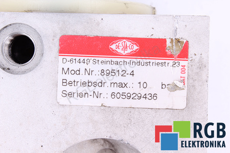 89512-4 DESTACO ABRAZADERA NEUMÁTICA