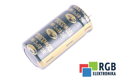 CONDENSADOR 3300UF 100V SANWHA