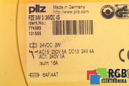 PZEX4V PILZ 774583 RELEVO DE SEGURIDAD