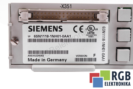 6SN1118-1NH01-0AA1 SIEMENS CONTROL BLOCK SIMODRIVE