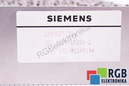 6SC9811-4CK00 SIEMENS 6SC3680-1FG03-Z Z:K82 M11 P04 P05 459 001.9227.00