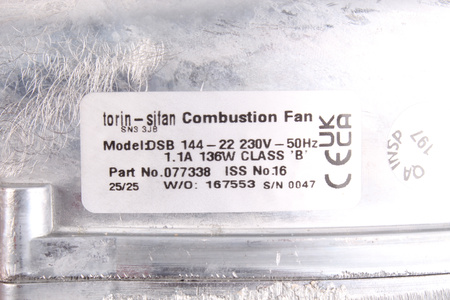 DSB144-22 TORIN 077338-01 0.136KW, 230V, 1.1A VENTILADOR