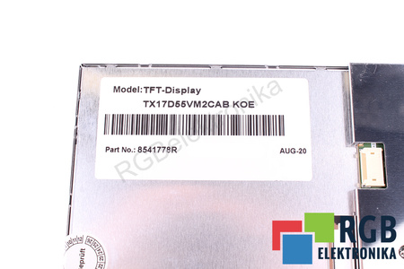 TX17D55VM2CAB KOE LCD TFT MATRIZ LCD SUSTITUTO