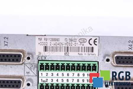 HDD02.2-W040N-HD32-01-FW BOSCH REXROTH R911288990