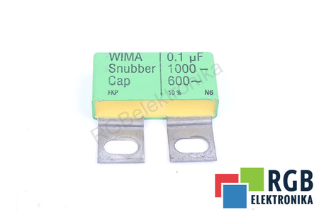 CONDENSADOR 0.1UF 1000VDC WIMA 600VAC