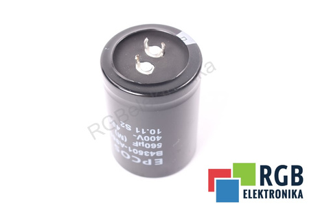 CONDENSADOR B43501-A9567-M2 EPCOS 40/085/56 560UF, 400VDC