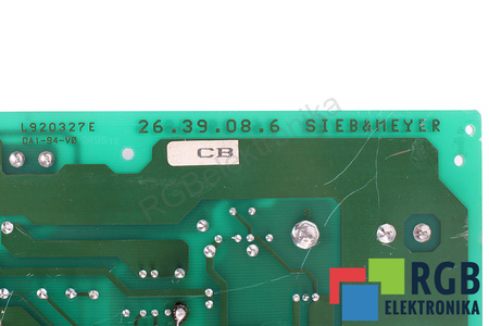 26.39.08.6 SIEB & MEYER L920327E AVERIADO - PARA PIEZAS