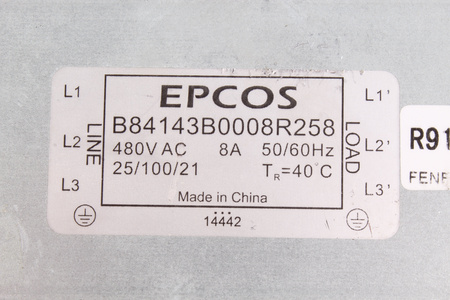 B84143B0008R258 EPCOS FILTRO