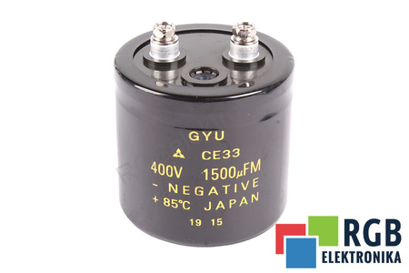 CONDENSADOR CE33 GYU 1500UF 400V 85C